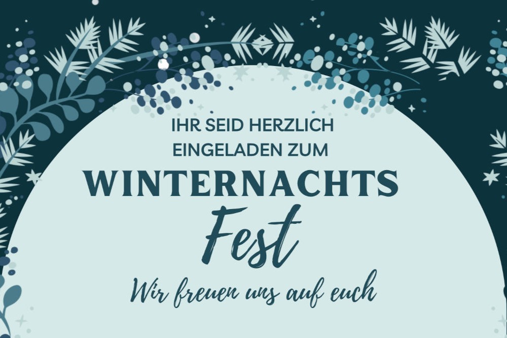 Einladung zu Winternachtsfest am Freitag, 13. Dezember