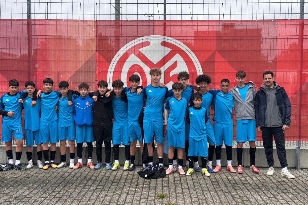 U15-Jungs erreichen starken 4. Platz beim Regionalfinale in Mainz